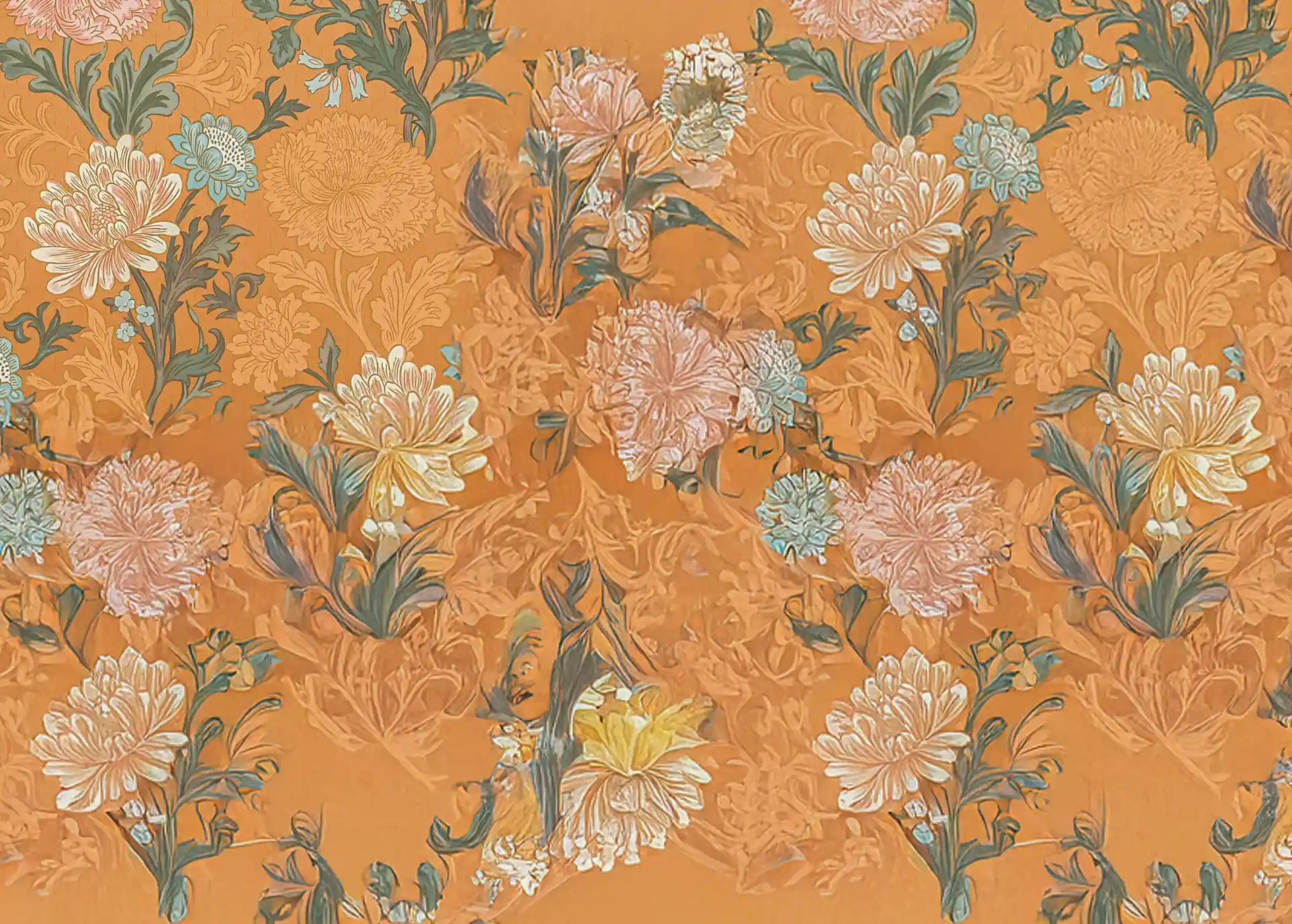 Fräulein Fleur – Tapete von Rasch