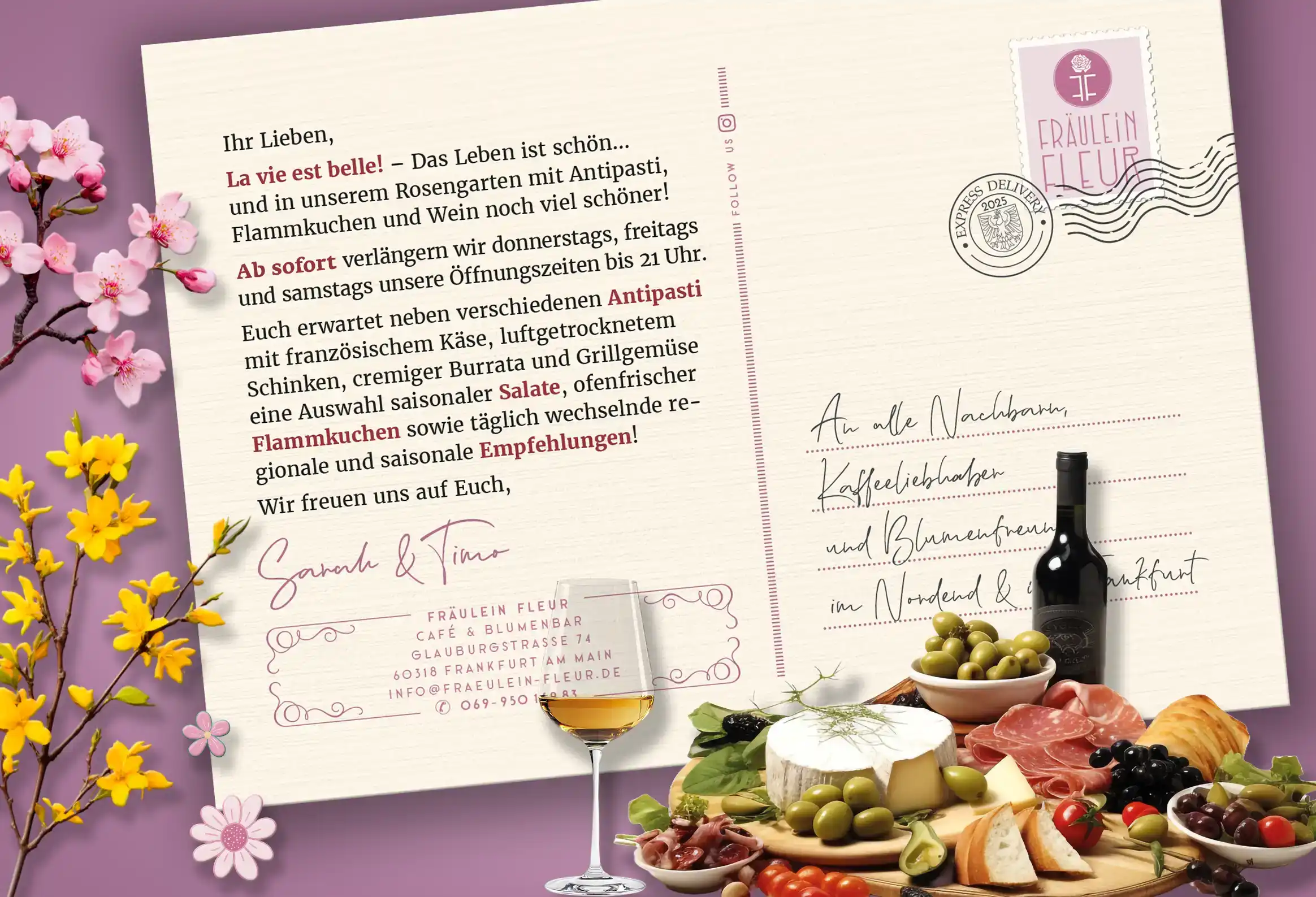 Fräulein Fleurs Mai 2025