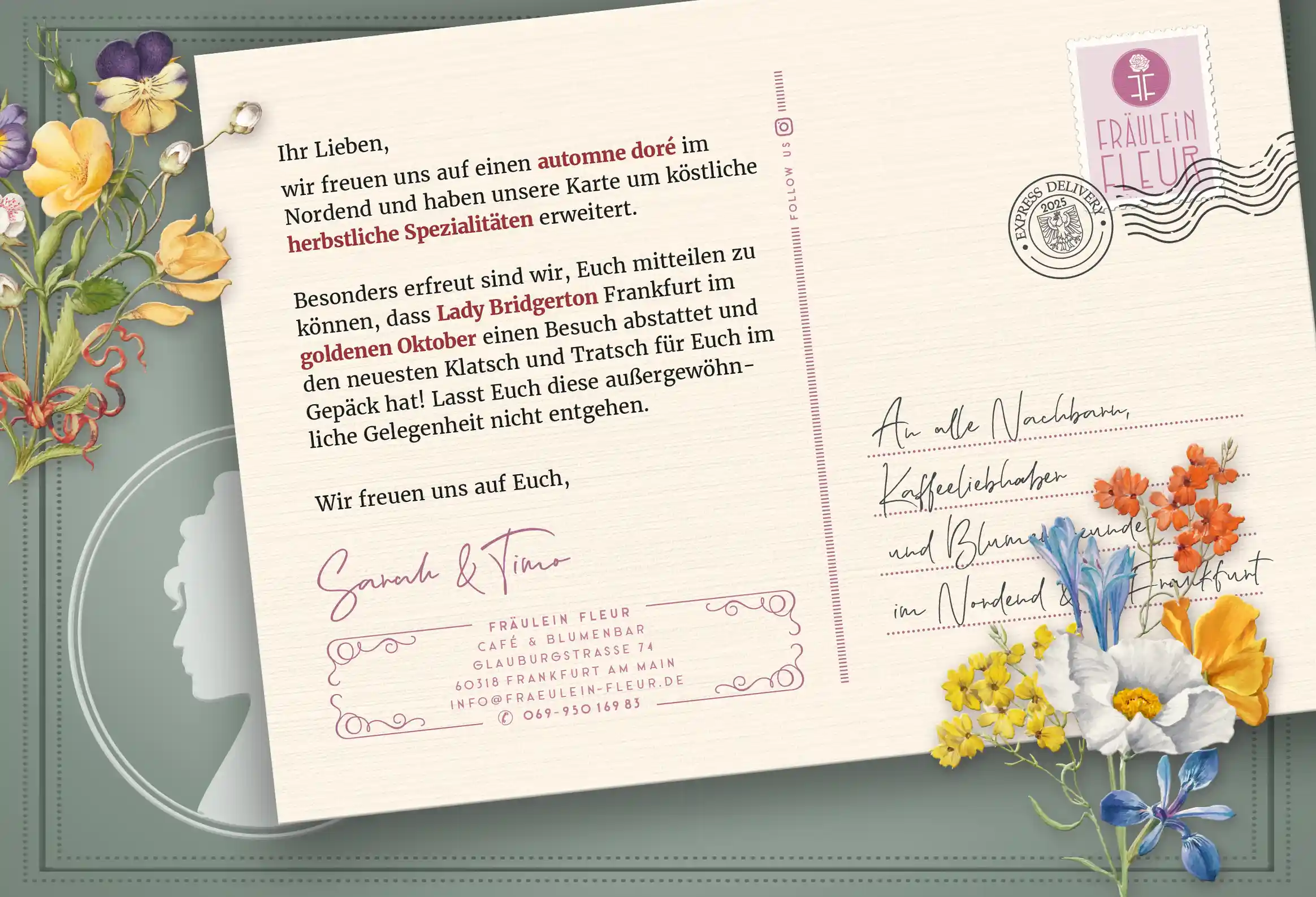 Fräulein Fleur– automne doré